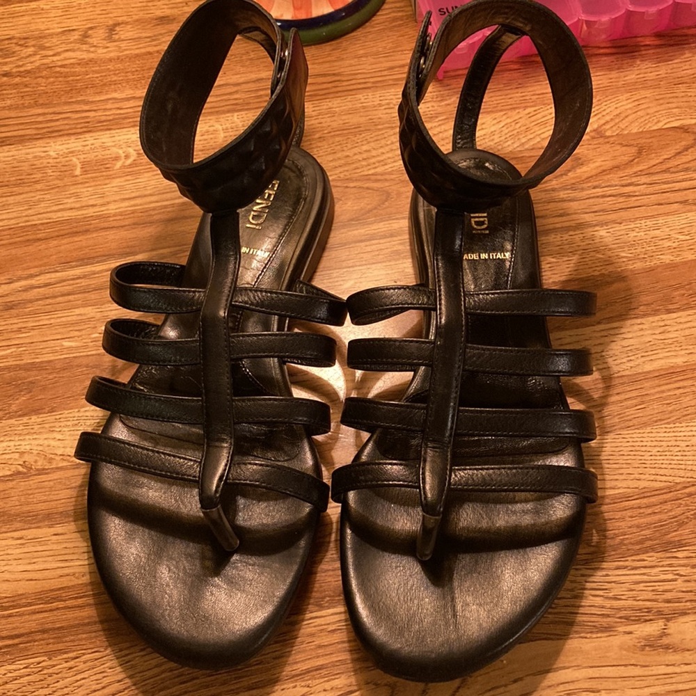 FENDI Diana Gladiator Sandals - Picture 2 of 10